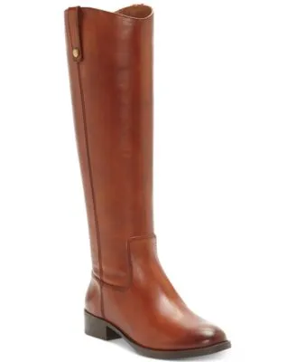 INC International Concepts Fawne Womens Riding Leather Boots