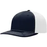 Richardson 312 - Twill Back Trucker Cap Adjustable Navy/ White