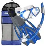 U.S. Divers 256990 Adult Cozumel Mask with Fins and Gearbag