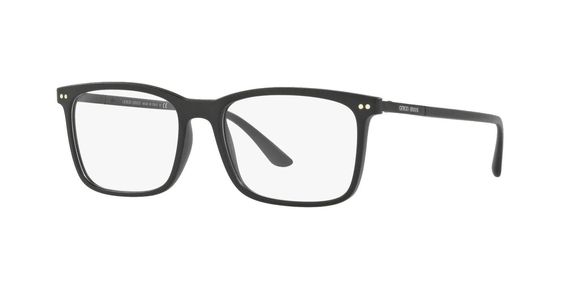 Giorgio Armani AR 7122 MATTE BLACK men Eyewear Frames