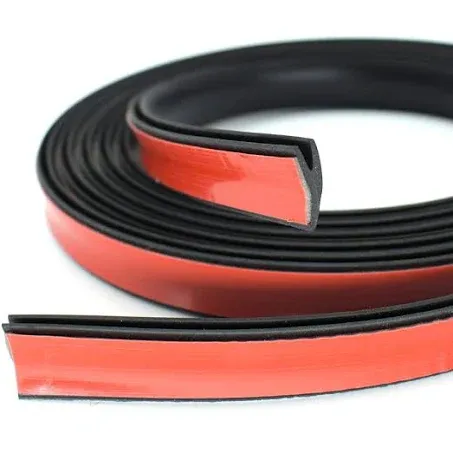 Autoxbert 4m/13ft Shape Window Rubber Seal Strip Edge Trim Window Cover