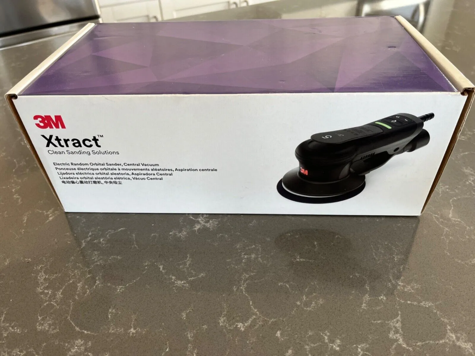 3M Xtract 350W Random Orbital Sander - 88758 - 5&#034; - DA Sander - New in box