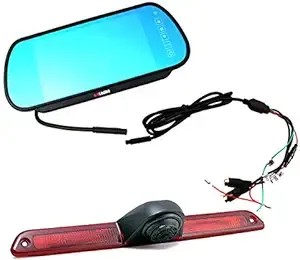 Backup 3rd Brake Light Camera for Mercedes-Benz Sprinter with 7&#034; Mirror Monitor