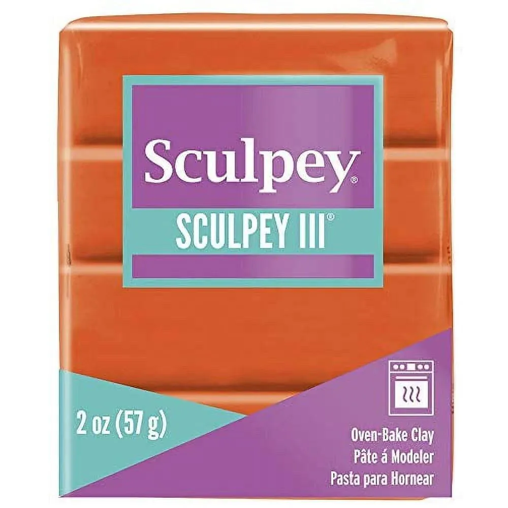 Sculpey III Clay 2 oz. Just Orange