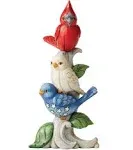 Jim Shore Heartwood Creek Figurine, Patriotic Stacked Birds