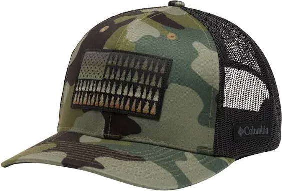 Columbia Men's Tree Flag Mesh Snapback Hat