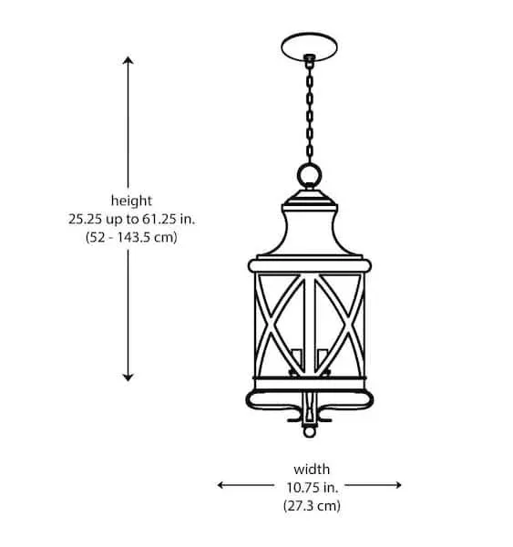 Trans Globe Lighting TG5126 ROB Nautical Four Hanging Lantern Outdoor-Post-Lights, 1 Pack, Bronze/Dark