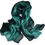 Women's Elegant Soft Wraps Color Shade Scarf