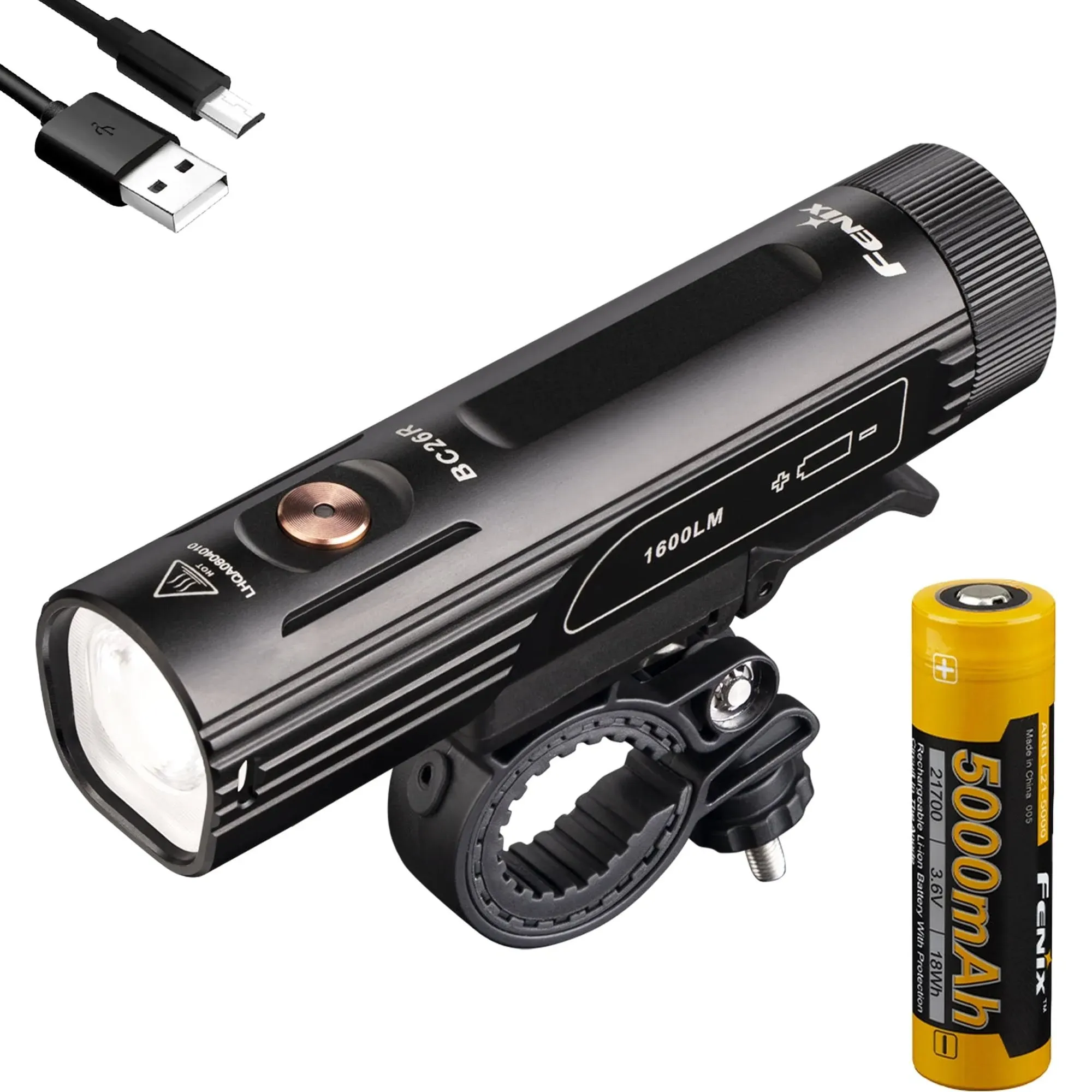 Fenix BC26R Black Bike Light