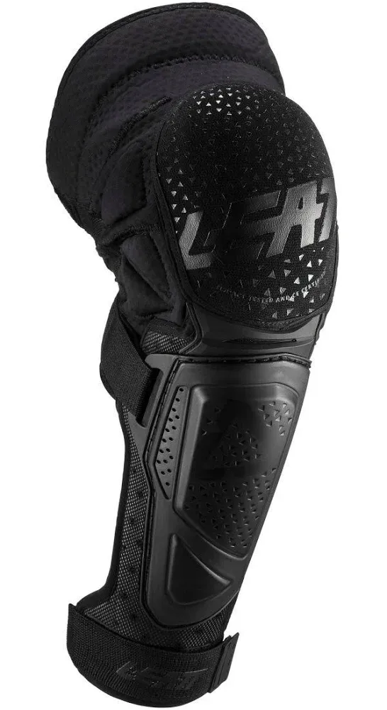 Leatt 3DF Hybrid EXT Knee/Shin Guard (Black) (S/M)