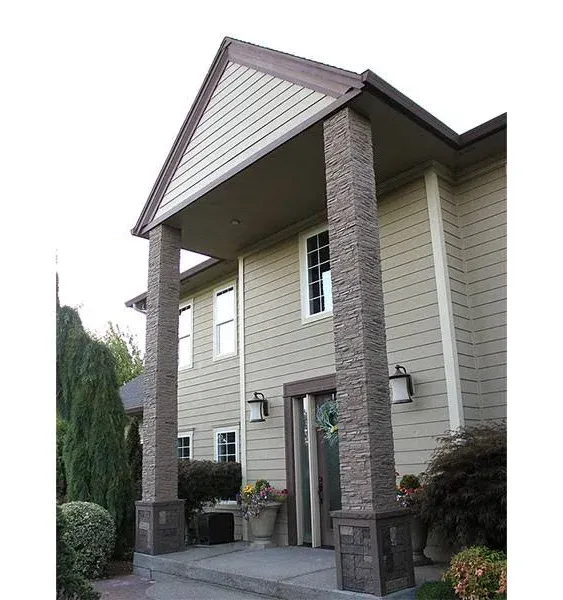 NextStone Slatestone Column Wrap-sq ft Rundle Ridge Faux Stone Veneer