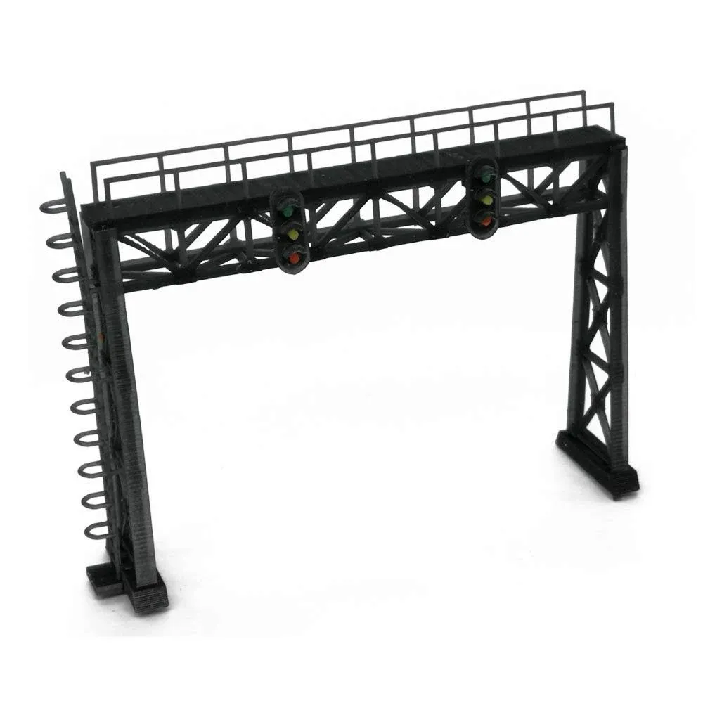 Outland Models Railroad Scenery Signal Gantry Bridge (non-electric) Z Scale