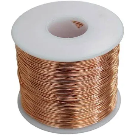 20 Ga Bare Solid Copper Wire ( Dead Soft ) 1 Lb. - 315 Ft / Spool