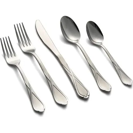 Cambridge Heather Sand 18/0 20-Piece Flatware Set