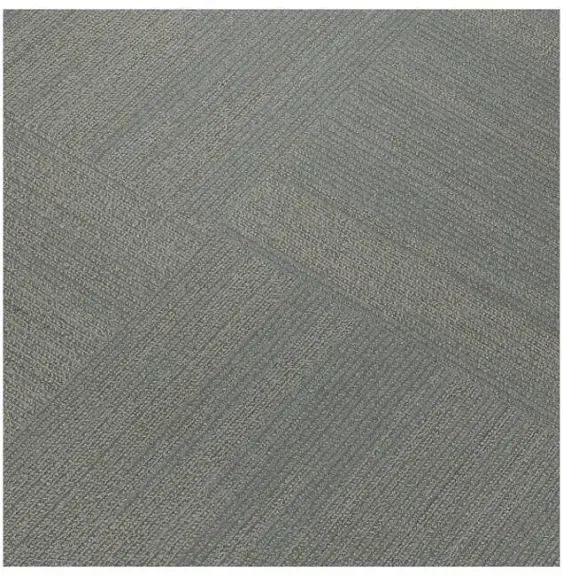 Mohawk Elite 24 inch x 24 inch Carpet Tile with Colorstrand Nylon Fiber in Dove (96 Sq ft per Carton), Size: 24 inch x 24 inch (W*Large)