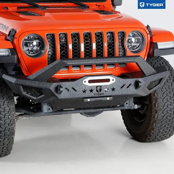 Tyger Auto TG-BP6J80068 Fury Front Bumper Jeep Gladiator JT | Wrangler JK|JL 2007 ...