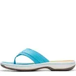 Clarks Womens Cloudsteppers Breeze Sea Ombre Flip Flops ||P000738210||