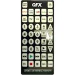 QFX REM-115 8 in 1 Large Jumbo Universal Remote Control for RCA, Sony, Philips, Samsung, GE, Zenith, Panasonic, Sharp, Toshiba, Daewoo, Hitachi, Sanyo, LG, JVC, Mitsubishi, Emerson, Magnavox