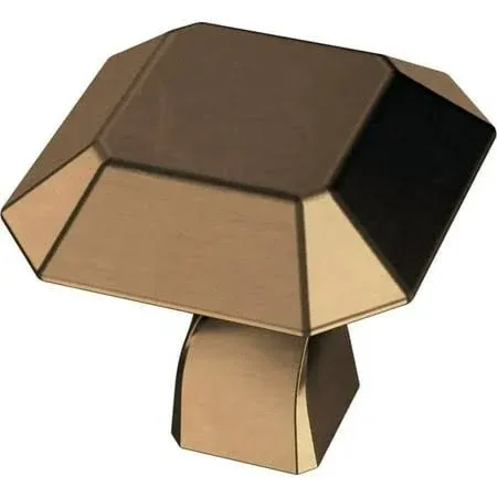 Franklin Brass P41759k-C Napier 1-1/8 inch Geometric Cabinet Knob - Bronze, Size ...