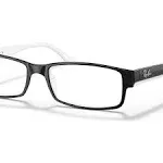 Ray Ban RX5114 Eyeglasses - 2097 Black/White