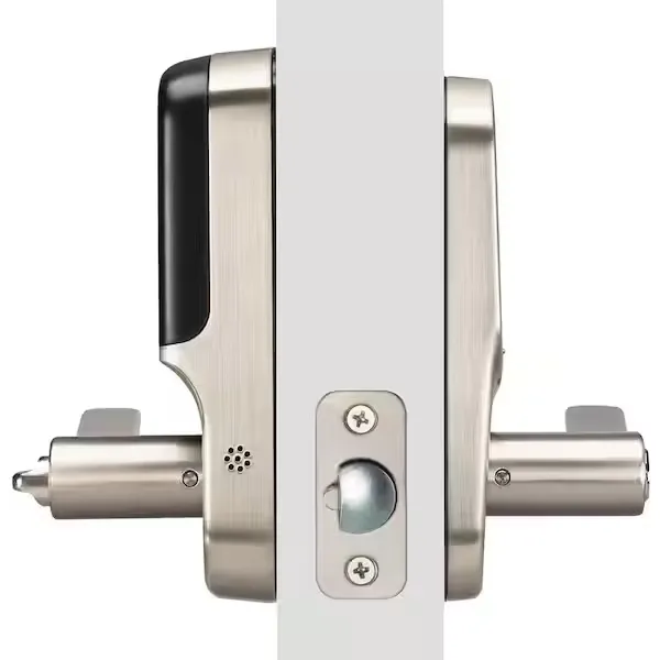 Yale Keypad Lever for Non-Latch Doors - Keyless Entry with Pin Code Unlock and Automatic or One-Touch Lock, Satin Nickel