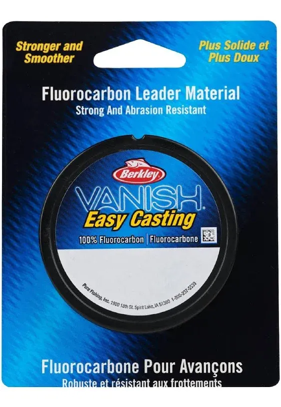 Berkley Vanish Fluorocarbon Fishing Line/Leader Material