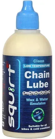 Squirt Long Lasting Low Temperature Dry Bike Chain Lube 4 oz