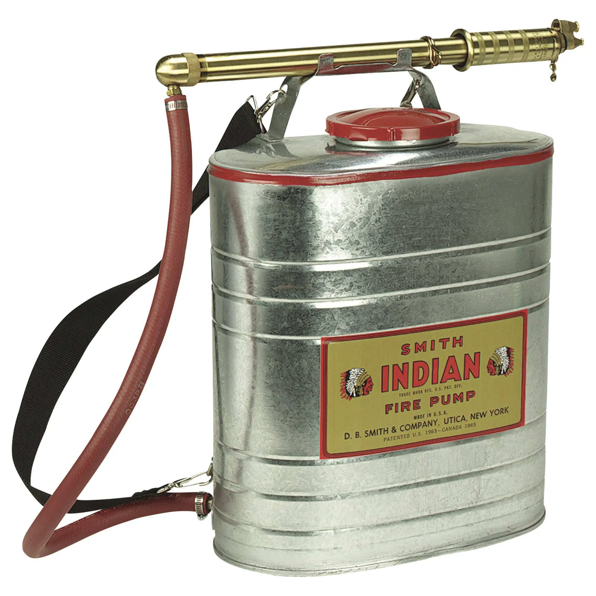 Galvanized Indian Fire Pump, 5 gallon