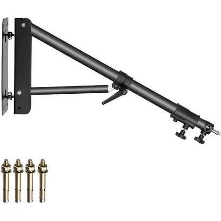 "Neewer Wall-Mounting Boom Arm (4.1', Black)"