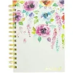 Graphique Designer Notebooks - Hanging Flower Garden - Spiral Bound Writing Journals for Offices, Schools, Classrooms, and More - Hard Cover with 160 Ruled Pages (6.25" x 8.25")