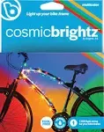 Brightz CosmicBrightz LED Bike Frame Rope Light Gold - 6.5-Foot String Rope -...