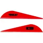 Bohning Heat Vanes - 36 Pack Red