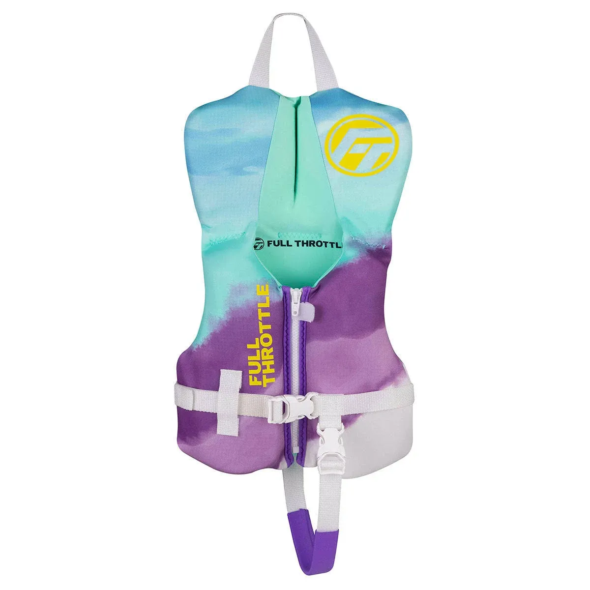 Full Throttle Infant Rapid Dry Flex Back Life Jacket, Blue