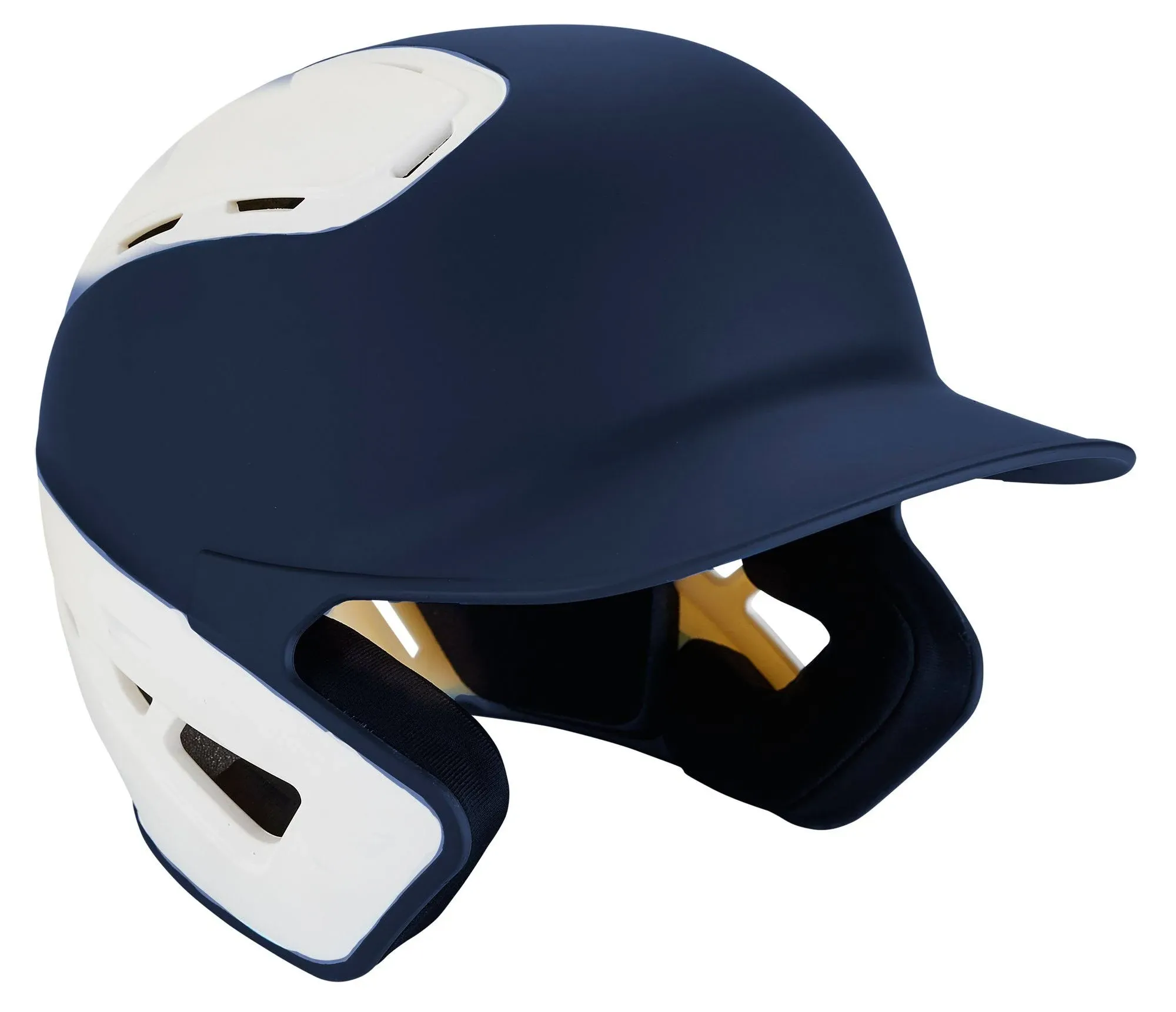 Mizuno B6 Youth Batting Helmet 2Tone - Navy White