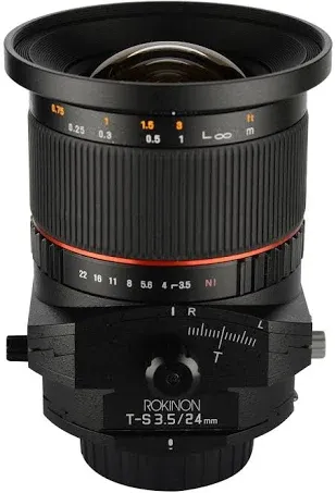 Rokinon Tilt-Shift 24mm f/3.5 ED AS UMC Lens for Canon