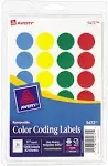 Avery Removable Print or Write Color Coding Labels