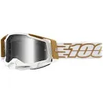 100 Percent Racecraft 2 Goggles Mayfair - Silver Mirror