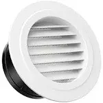 ABS Grille Ventilation Round Vent Covers for Effective Home Ventilation