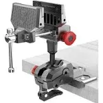 Real Avid Precision Bench Vise W/ Clamping Jaws & Swiveling Body