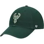 Milwaukee Bucks '47 Brand Green Clean Up Adjustable Hat