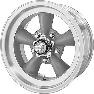 American Racing Vintage VN105D 15X8 5X4.5 GRAY MACH-LP 00MM - VN10558065