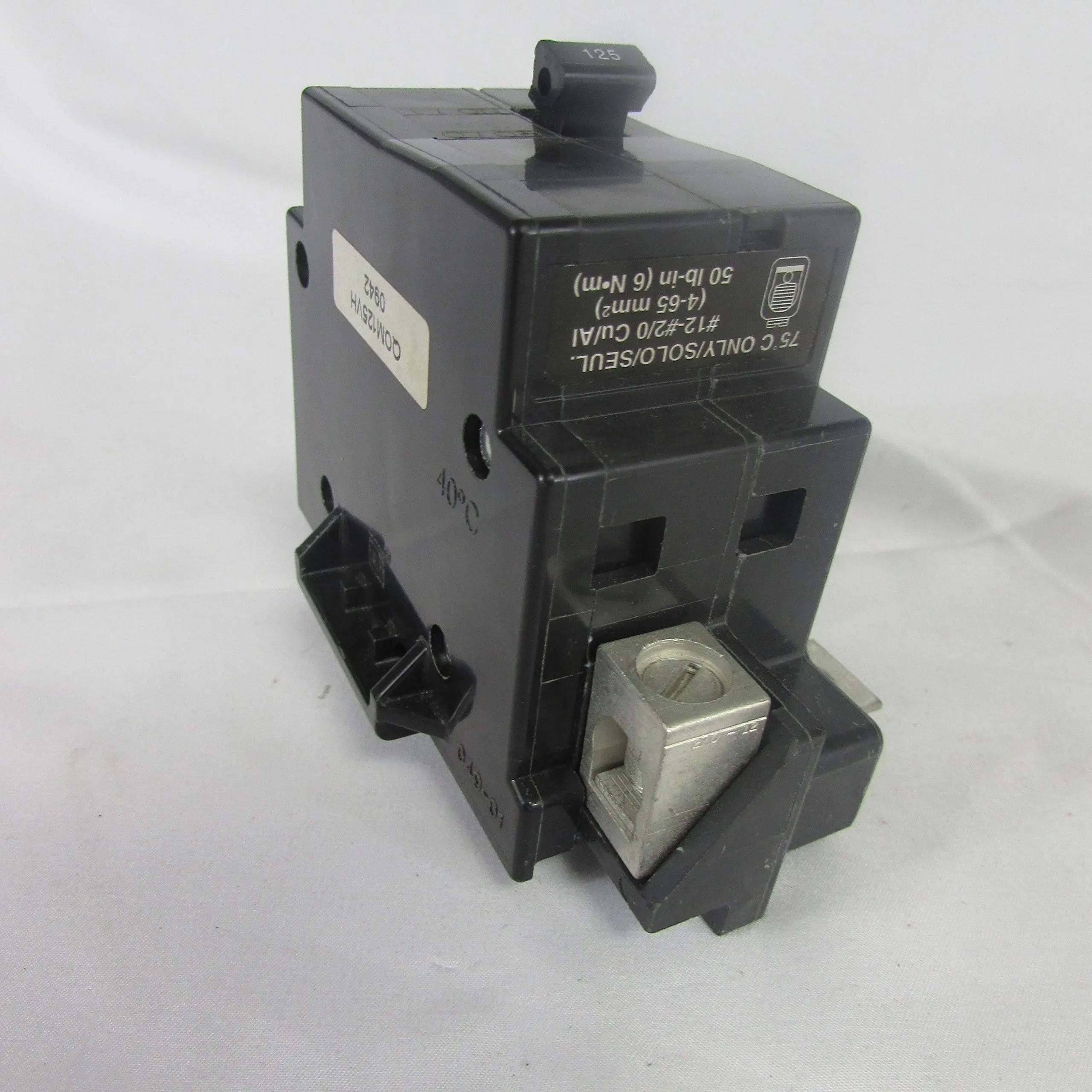 Square D QOM125VH 2 Pole Circuit Breaker