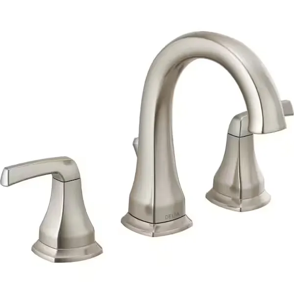 Delta Portwood 8 in. Widespread 2-Handle Bathroom Faucet in SpotShield Brushed Nickel 35770LF-SP