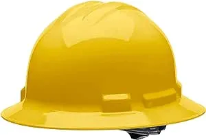 Cordova Duo Safety Yellow Full-Brim Style Hard Hat with 4-Point Ratchet Suspension