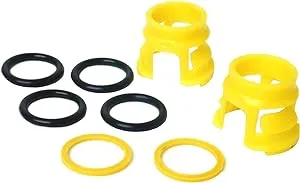 URO Parts 3545662 Heater Hose O-Ring/Clip Set, Includes 2 Retainer Clips, 2 spacers, and 4 O-rings