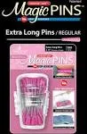 Taylor Seville Magic Pins - Extra Long Regular-Pink 100/Pkg