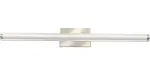 Lithonia Lighting Vanity Light Bar 45&#034; Brushed Nickel Integrated LED 3240-Lumens