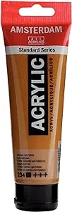 Amsterdam Standard Series Acrylic - Raw Sienna, 120 ml Tube