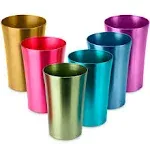 Aluminum Tumbler Set of 6