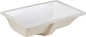 Signature Hardware Sawgrass Oval Porcelain Undermount Bathroom Sink